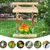 ZooVenture Balançoire en bois pour perroquet
