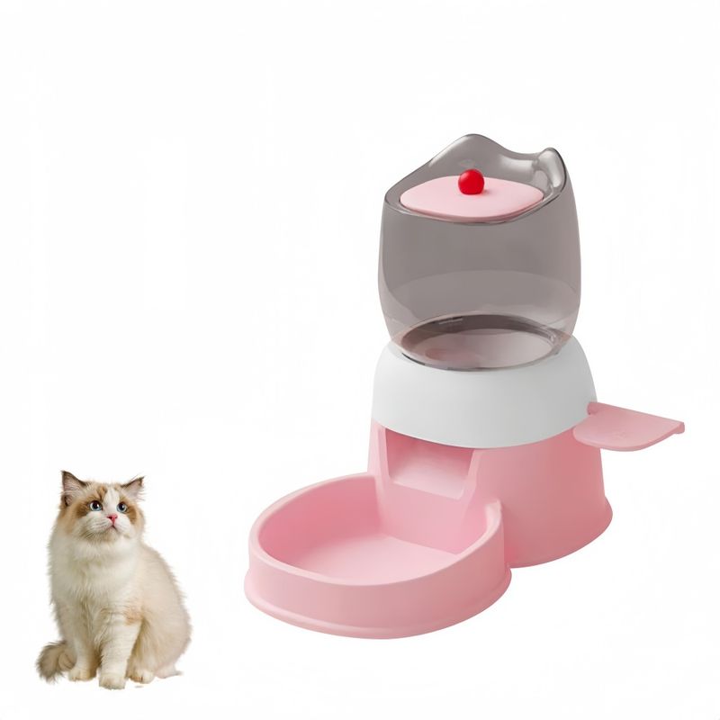 ZooVenture Automatischer Futterautomat für Katzen und Hunde