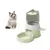 ZooVenture Distributeur de nourriture pour chats et chiens