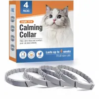 ZooVenture 4 Pcs Collier Anti Stress Pour Chat