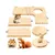 Zoomtopia Accessoire pour cage en bois pour petits animaux