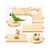 Zoomtopia Accessoire pour cage en bois pour petits animaux