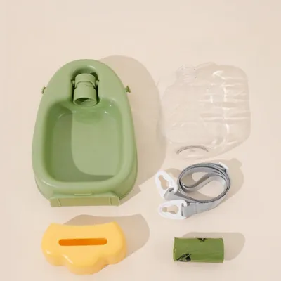 Zoomtopia Bouteille d'eau et sac à crottes 2 en 1