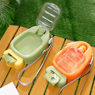 Zoomtopia Bouteille d'eau et sac à crottes 2 en 1