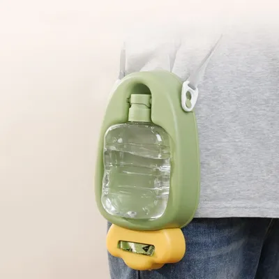 Zoomtopia Bouteille d'eau et sac à crottes 2 en 1