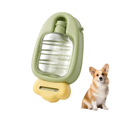 Zoomtopia Bouteille d'eau et sac à crottes 2 en 1