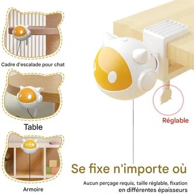 Rocky Jouet pour chat avec corde