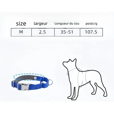 Zoomtopia Collier antidéflagrant P-chain 2-en-1