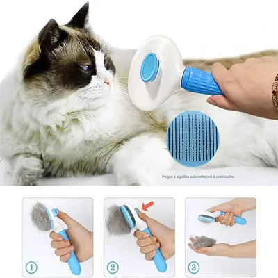 Rocky Brosse de toilettage pour chien et chat