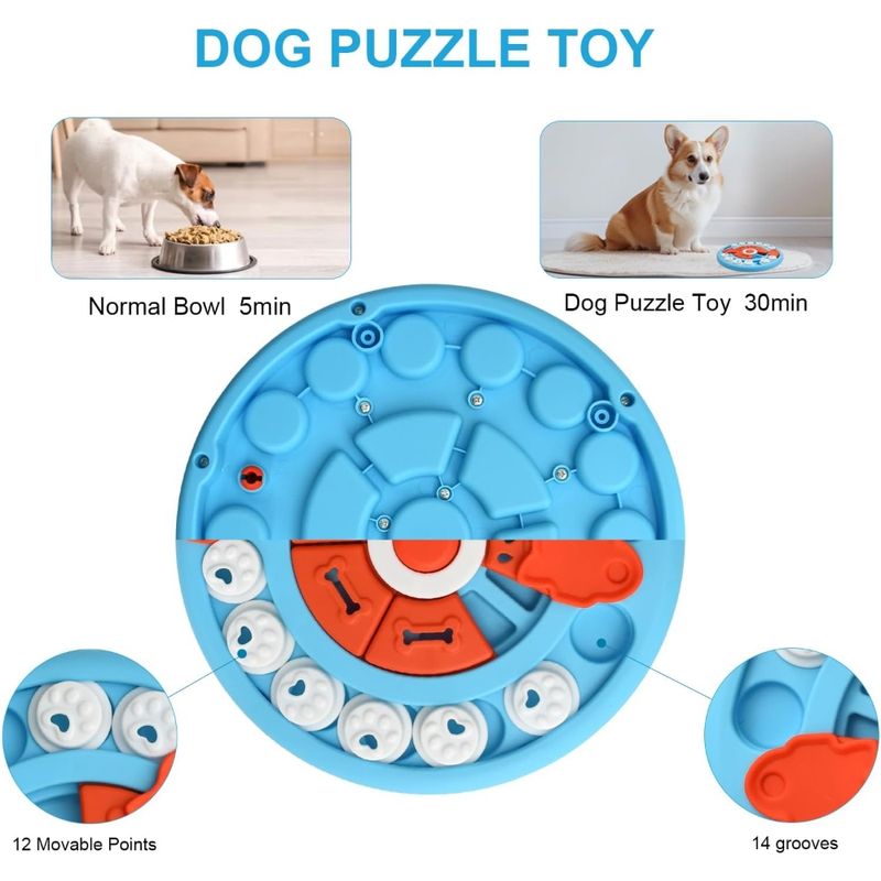 Zoomtopia Jouet pour chien et chat Boosteur d'Intelligence