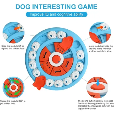 Zoomtopia Jouet pour chien et chat Boosteur d'Intelligence