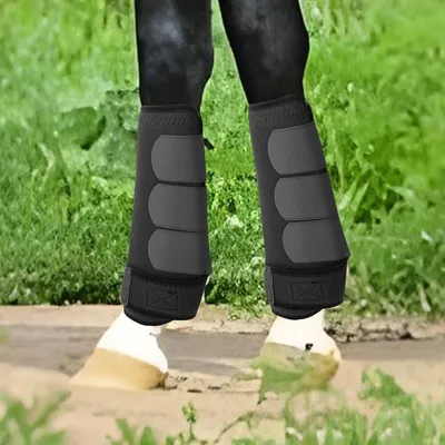 ZooVenture Bottes de protection pour cheval lot de 4