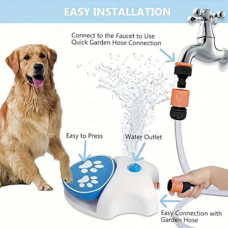 Zoomtopia Fontaine à Pédale pour chien