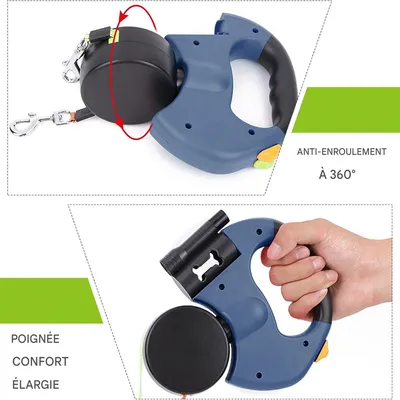 Rocky Laisse pour deux chiens