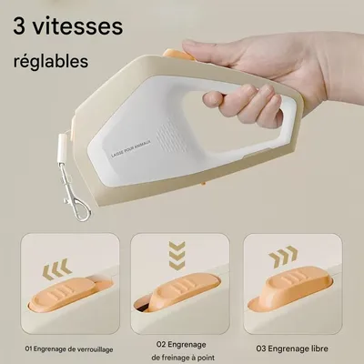 Rocky Laisse rétractable pour chiens