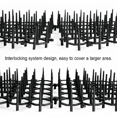 Zoomtopia Tapis de protection dissuasif pour animaux