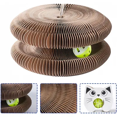 Zoomtopia Piste de balle et griffoir pour chat