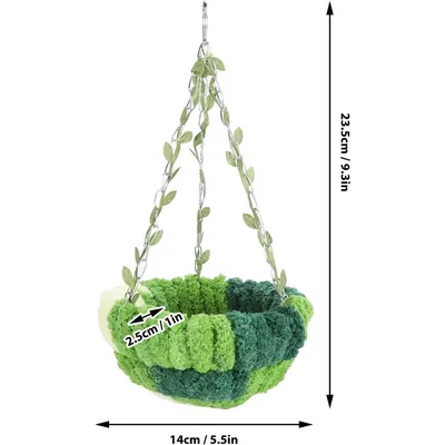 ZooVenture Nid en molleton de corail pour oiseaux