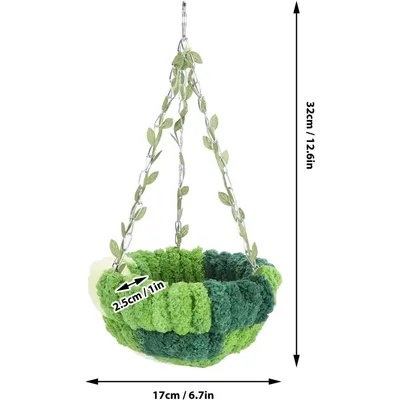 ZooVenture Nid en molleton de corail pour oiseaux