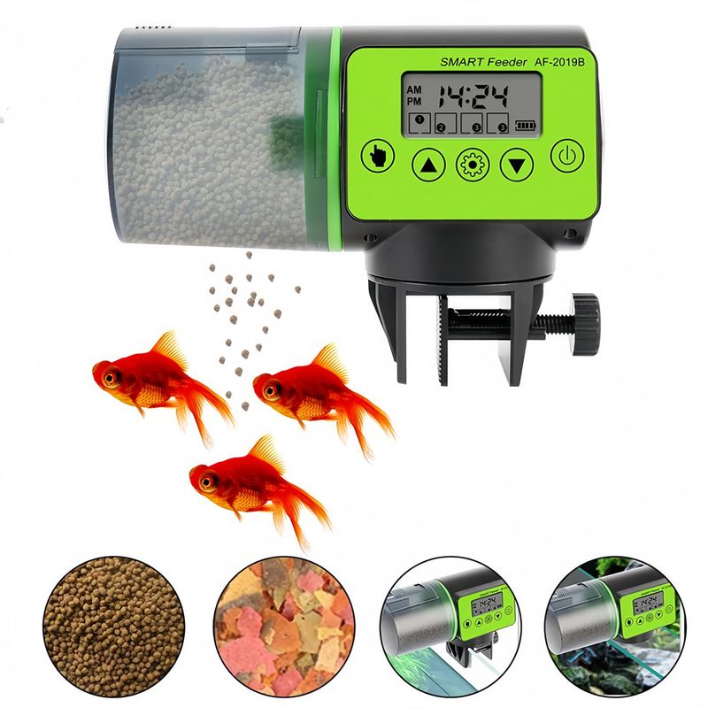 Rocky Distributeur automatique d'aliments pour aquarium