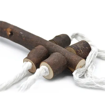 Rocky Perchoir en bois naturel pour oiseaux