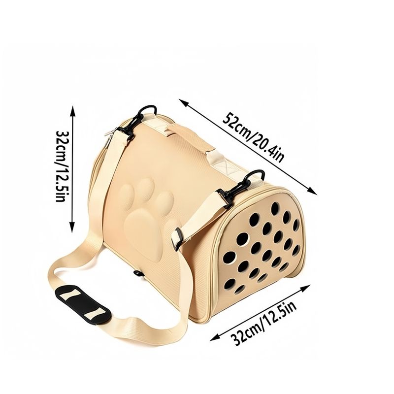 Zoomtopia Cage de transport pliable pour chat