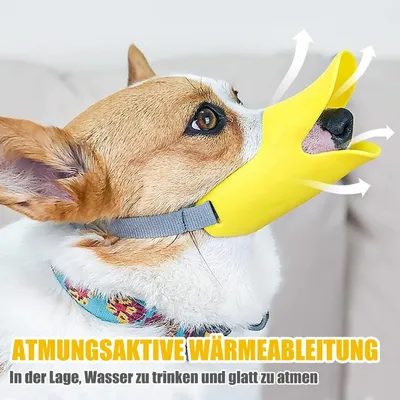 Zoomtopia Muselière en silicone pour chien