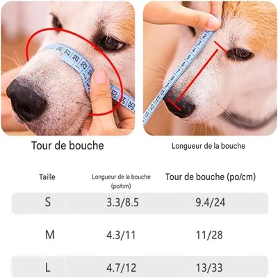 Rocky Masque pour chien