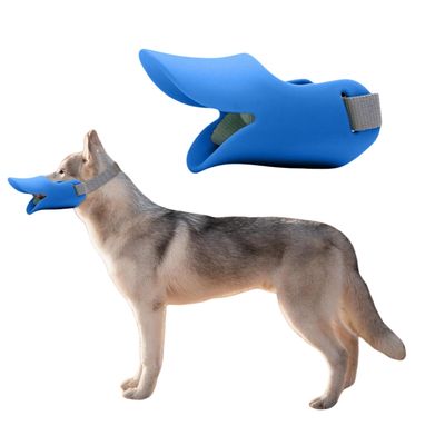 Zoomtopia Muselière en silicone pour chien