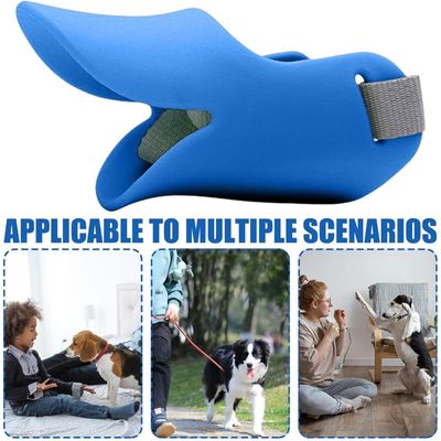 Zoomtopia Muselière en silicone pour chien