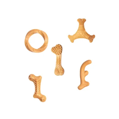 Zoomtopia Jouet à mâcher pour chien en nylon et bois