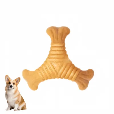 Zoomtopia Jouet à mâcher pour chien en nylon et bois