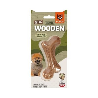 Zoomtopia Jouet à mâcher pour chien en nylon et bois