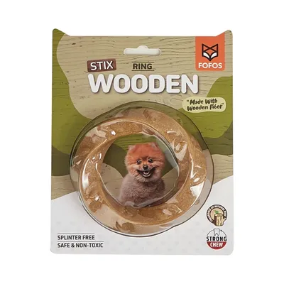 Zoomtopia Jouet à mâcher pour chien en nylon et bois