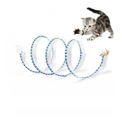 Zoomtopia Tunnel d'intérieur pliable en forme de S pour petits animaux