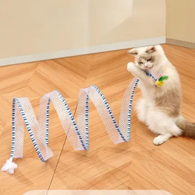 Zoomtopia Tunnel d'intérieur pliable en forme de S pour petits animaux