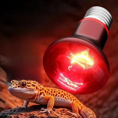 Rocky Lampe de chauffage infrarouge pour reptiles