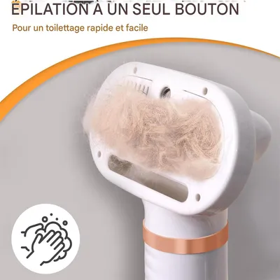 Rocky Séche - cheveux pour animaux de compagnie