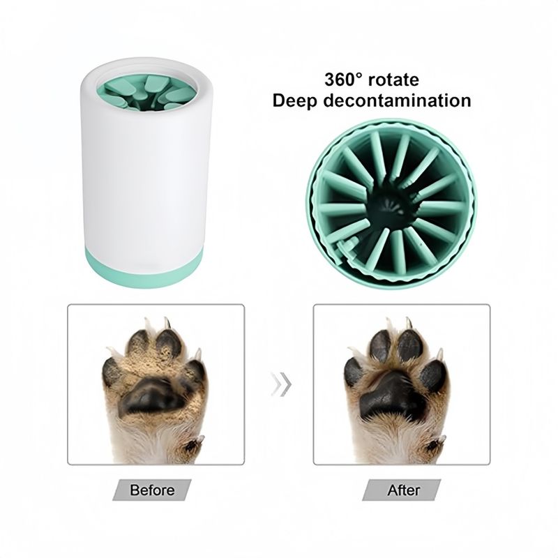 Zoomtopia Nettoyeur de pattes pour chien