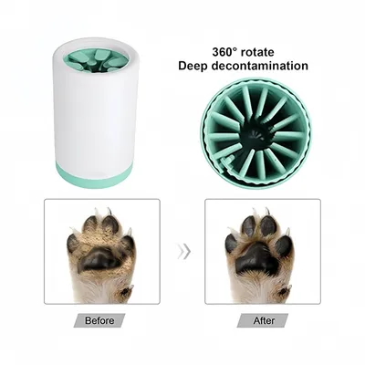 Zoomtopia Nettoyeur de pattes pour chien