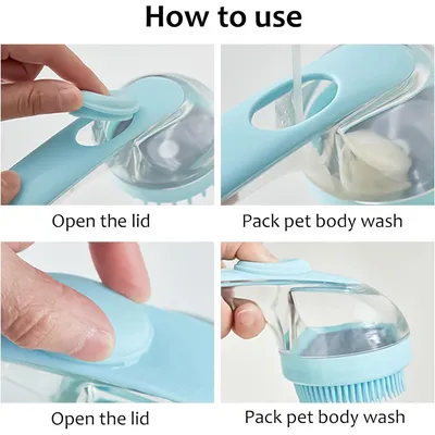 Zoomtopia Brosse spa multifonction pour animaux