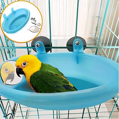 Rocky Baignoire pour oiseaux avec miroir
