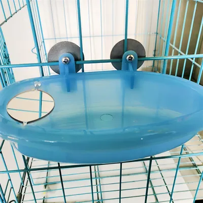 Rocky Baignoire pour oiseaux avec miroir