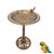 Rocky Baignoire pour oiseaux avec fontaine solaire