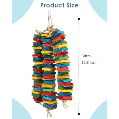 ZooVenture Jouet à mâcher pour perroquets