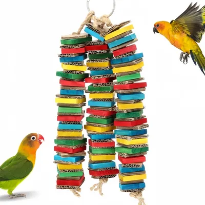 ZooVenture Jouet à mâcher pour perroquets ZooVenture Jouet à mâcher pour perroquets