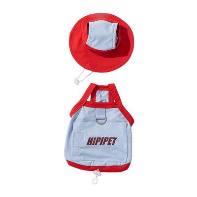 Rocky Gilet et chapeau de soleil pour animal
