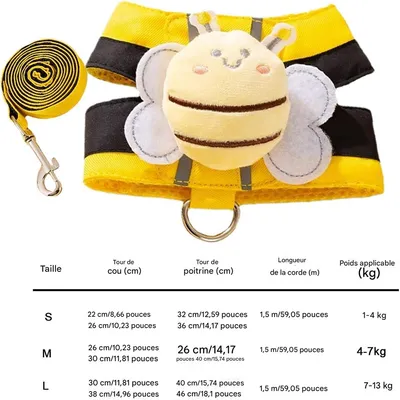Pawzy Kit de harnais et de laisse pour chien