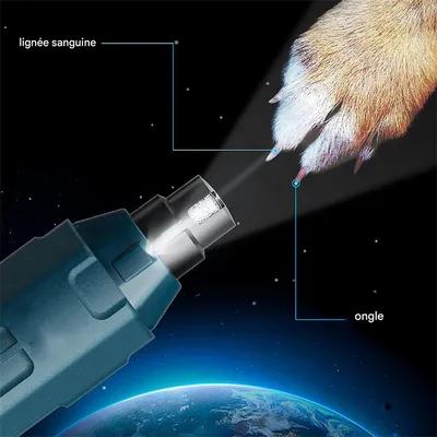 Rocky Broyeur d'ongles pour animaux de compagnie