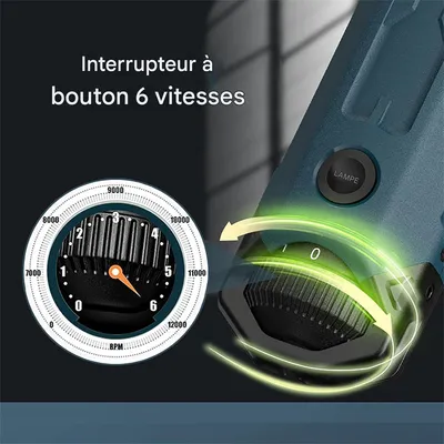 Rocky Broyeur d'ongles pour animaux de compagnie